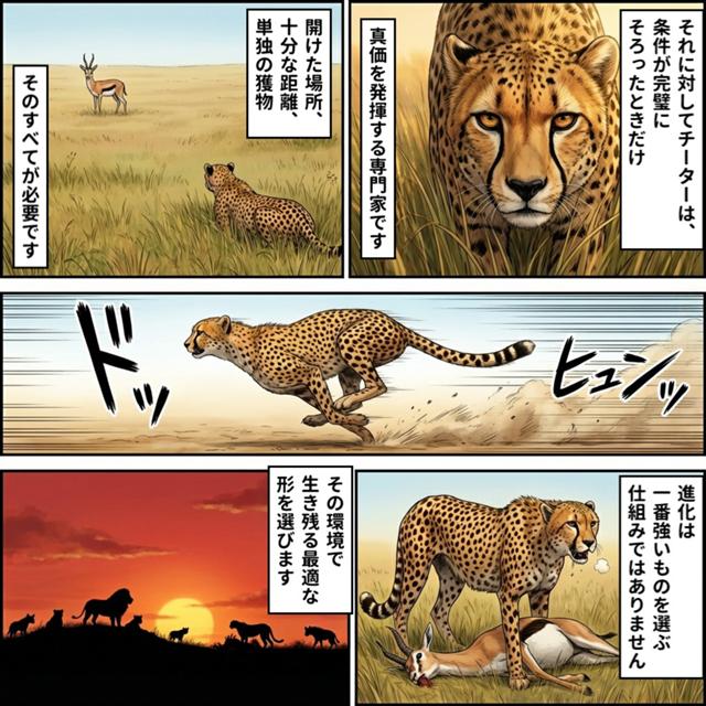 マンガでわかる！動物たちの生態 - ジャンプルーキー！